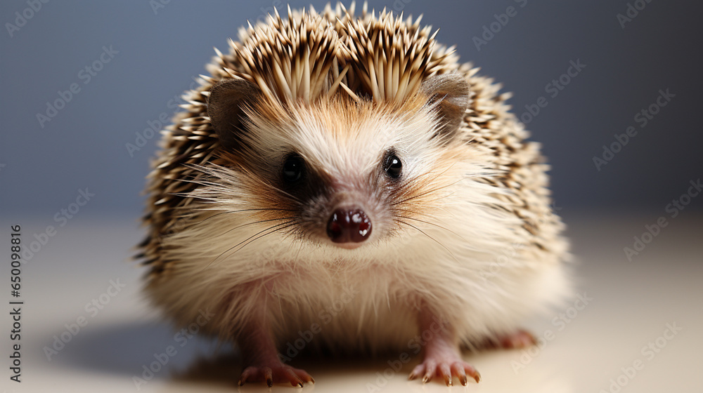 Hedgehog portrait. Hedgehog portrait.