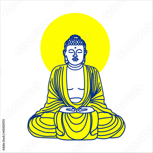 buddha statue silhouette