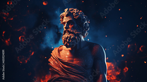 Aristotle Statue