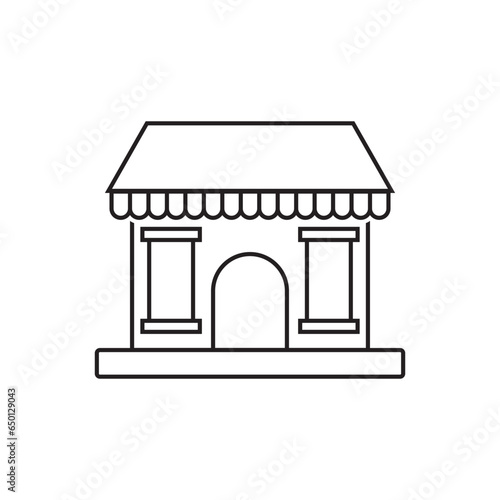 restaurant icon vector