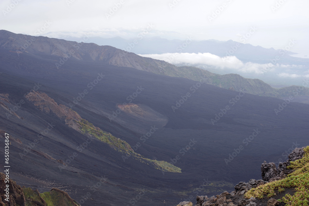 Fototapeta premium Ascension de l'Etna