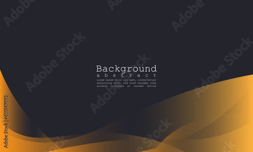 Abstract background. Vector illustration for your design orange gradient wave. Can be used for advertisingeting, presentation.