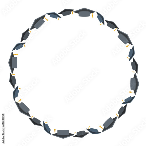 master hat study art drawn round frame