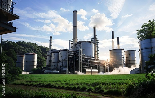 A bioenergy plant