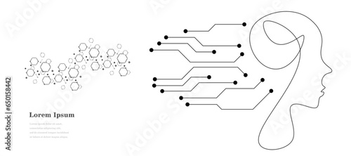 幾何学 AI 人工知能 回路 科学 背景 透過