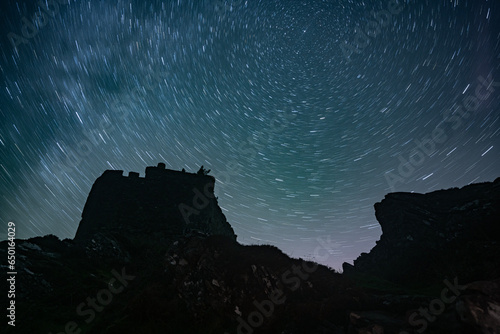 Castle at night