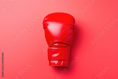 Colorful Boxing Glove Isolated on Background