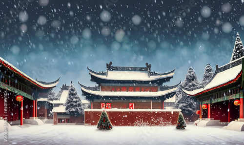 Wallpaper Mural Japan Christmas  Torontodigital.ca