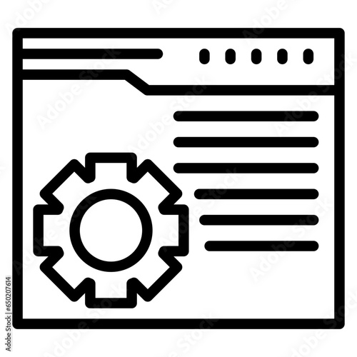 Web Maintenance Icon