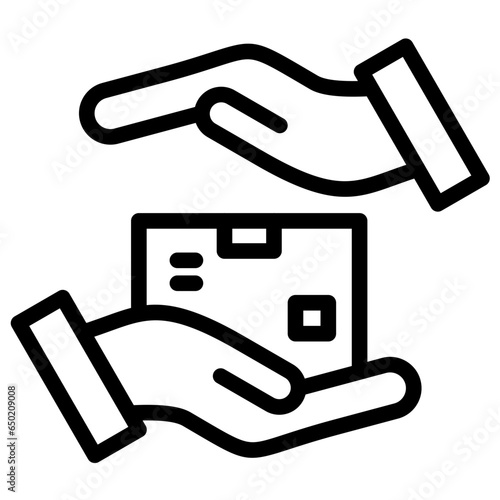 Receive Delivery Icon