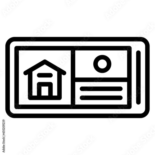 Smart Tablet Icon