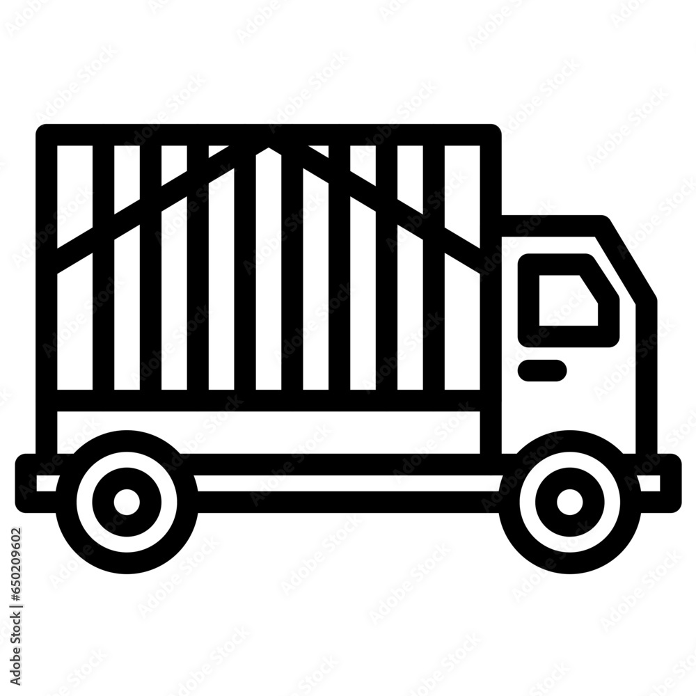Cargo Truck Icon Cargo Truck Icon