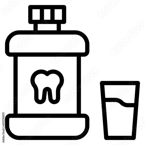 Mouthwash Icon