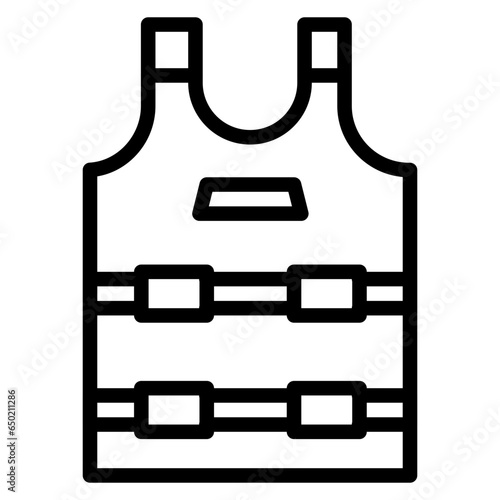 Bulletproof Vest Icon