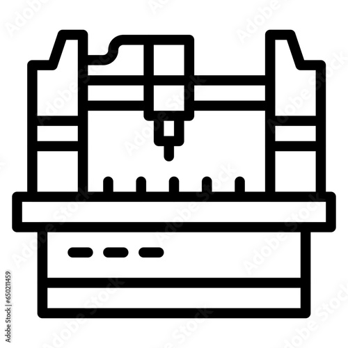 Cnc Machine Icon