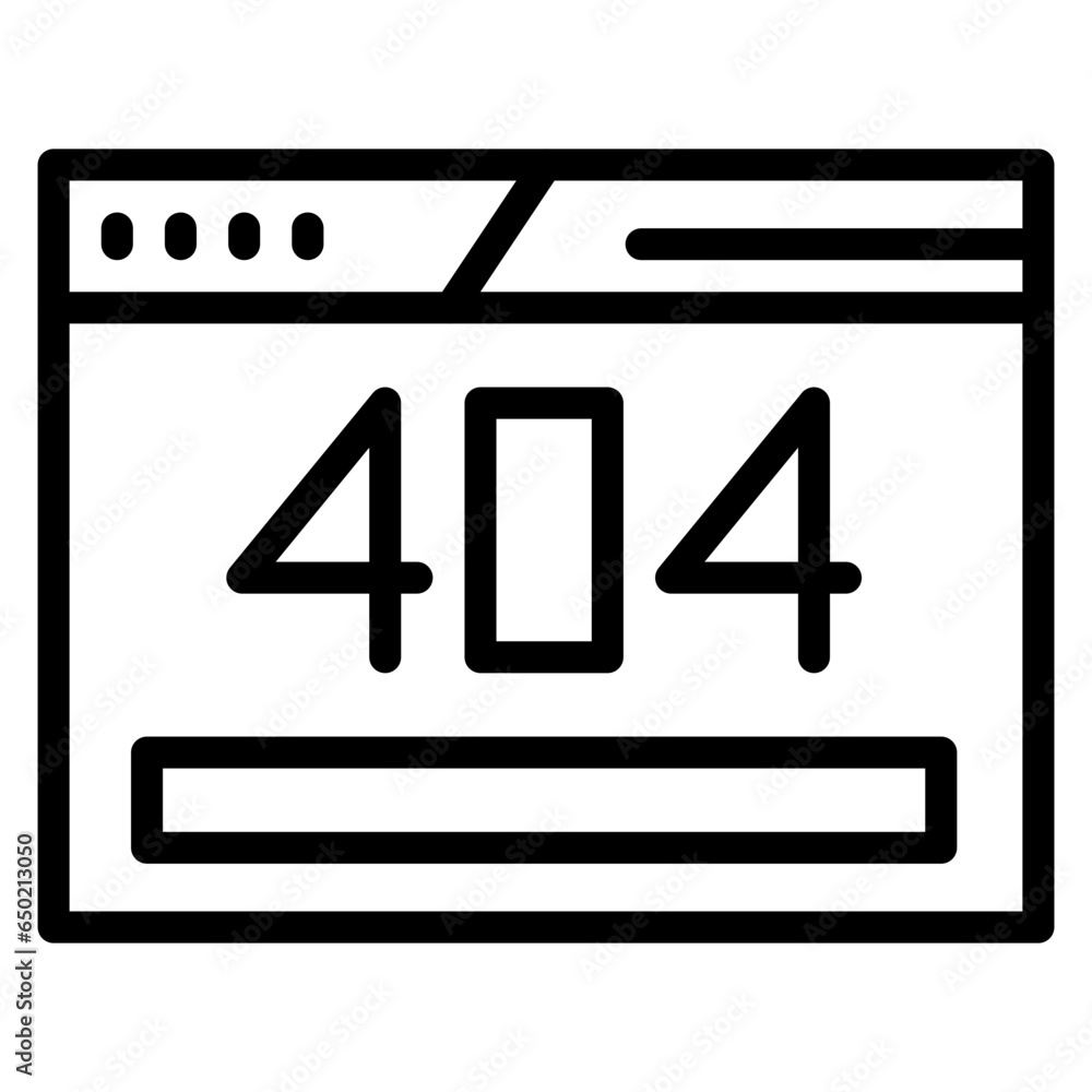 404 Error Icon