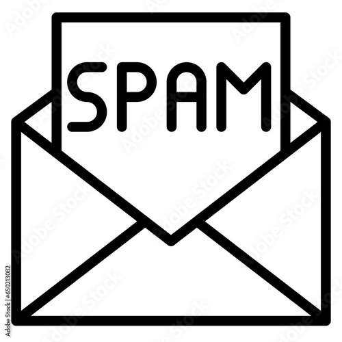 Spam Email Icon