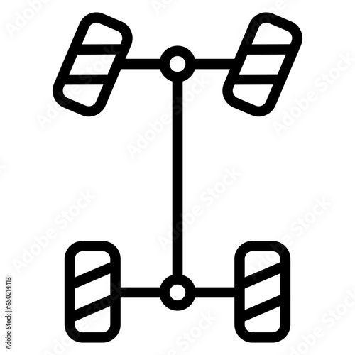 Wheel Alignment Icon