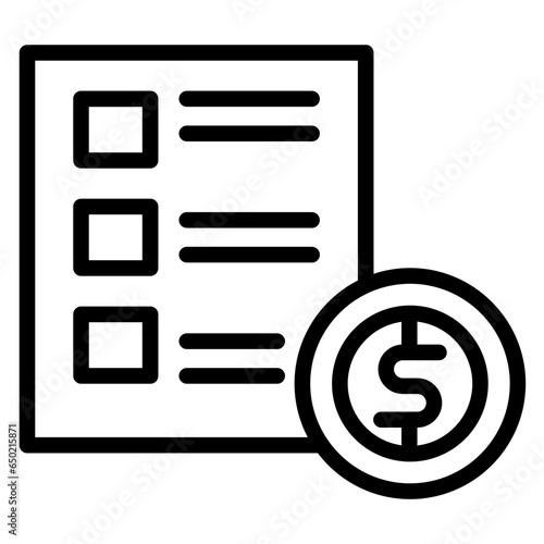 Price List Icon