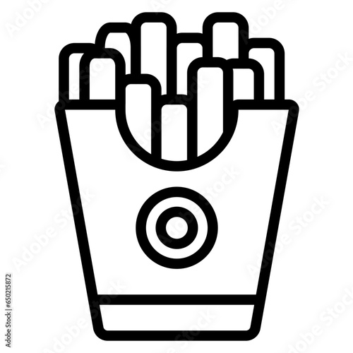 French Fries Icon