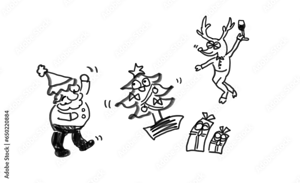 The beginning of the dance party (Christmas) The beginning of the dance party (Christmas)