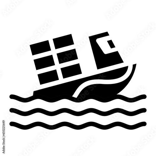 Boat Sink Icon