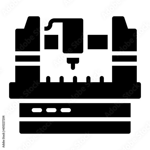 Cnc Machine Icon