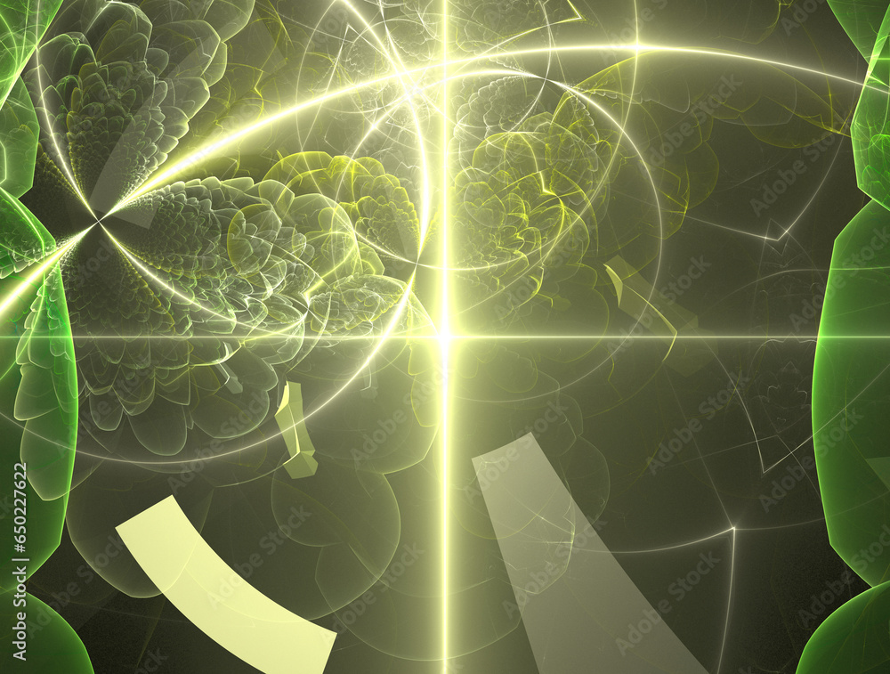 Naklejka premium Imaginatory fractal abstract background Image