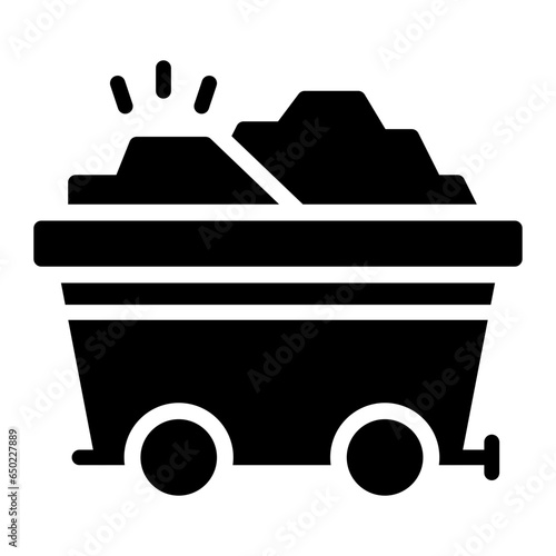 Gold Cart Icon