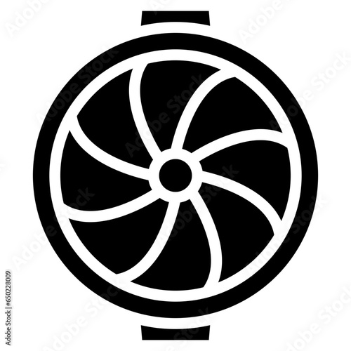 Plane Turbine Icon