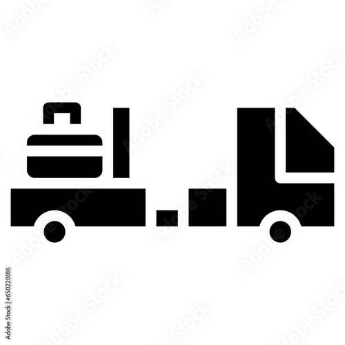 Baggage Truck Icon