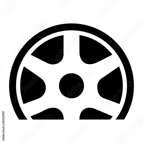 Flat Tire Icon