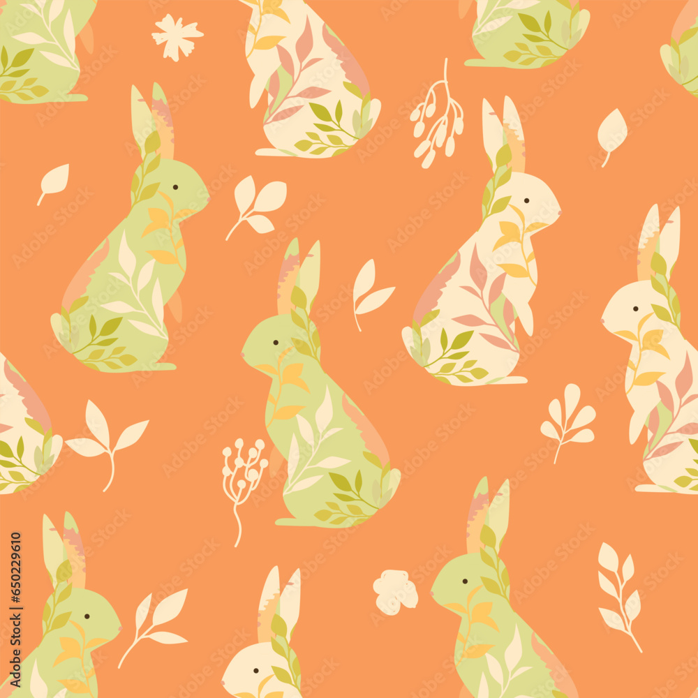 bunny seamless pattern bunny seamless pattern