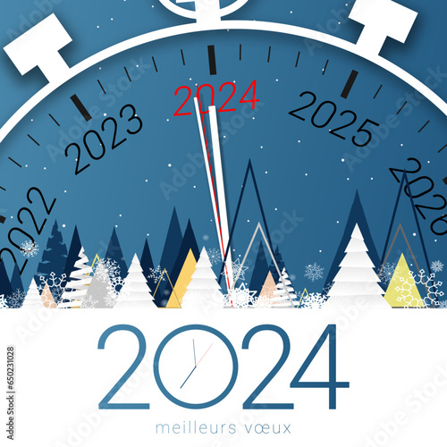 2024 - Meilleurs vœux - Bonne année