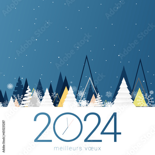 2024 - Meilleurs vœux - Bonne année