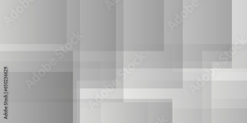 abstract background with squares. Abstract minimal geometric white and gray light background design. white transparent material in triangle diamond and squares shapes in random geometric pattern.