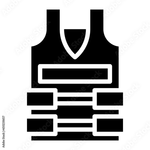 Bullet Proof Vest Icon