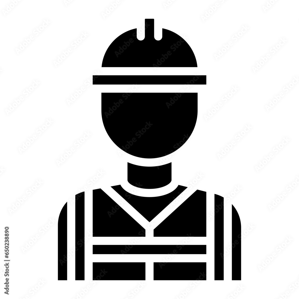 Construction Worker Icon Construction Worker Icon