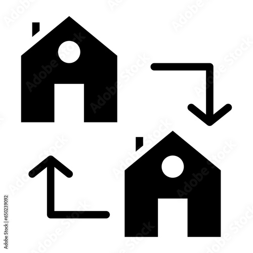 House Exchange Icon