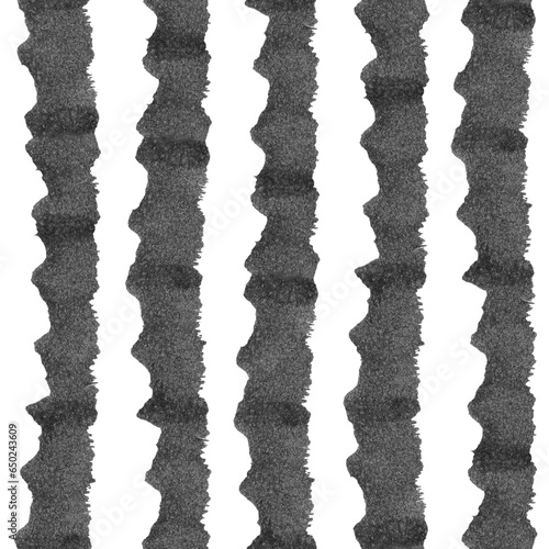 Linear ink pattern. Abstract seamless pattern.