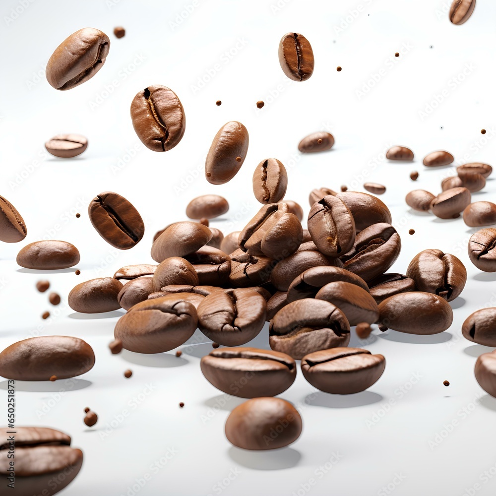 Fototapeta premium portrait of coffee beans