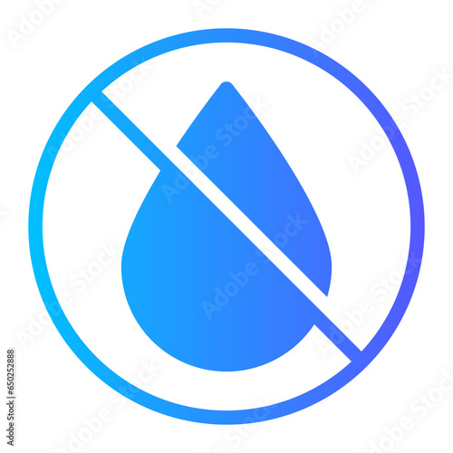 no liquid gradient icon