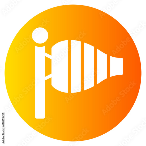 windsock gradient icon