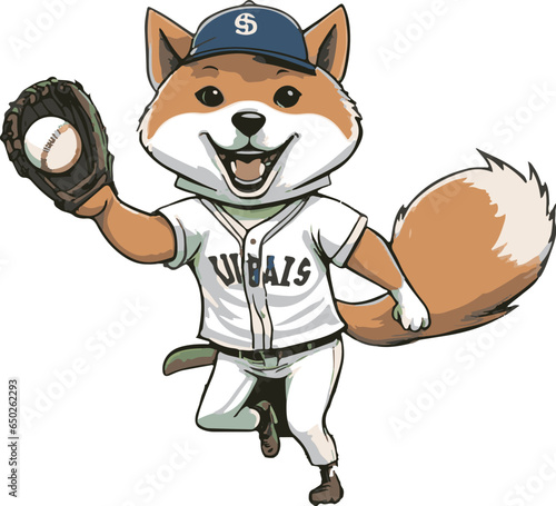 柴犬のイラスト