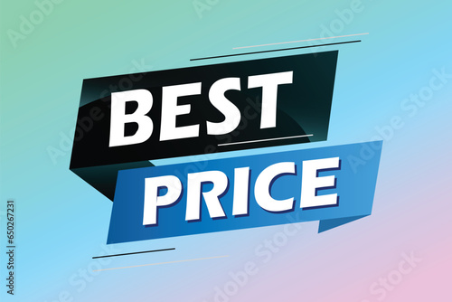 best price word concept vector illustration with lines 3d style for social media landing page, template, ui, web, mobile app, poster, banner, flyer, background, gift card, coupon, label, wallpa 