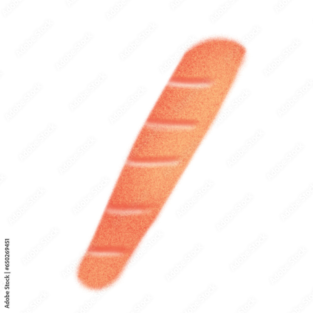 Orange cone candy Orange cone candy