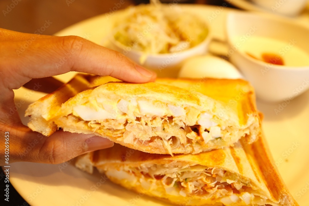 ホットたまごサンド ホットたまごサンド