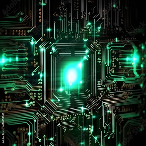 electronic circuit board with processor, electronic circuit board, circuit board background