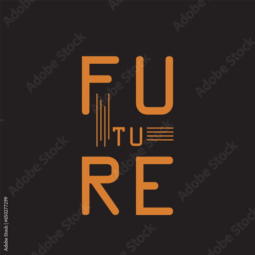 future text effect t-shirt printing design with adobe illustrator flat vector design