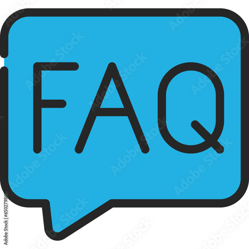 FAQ Message Icon